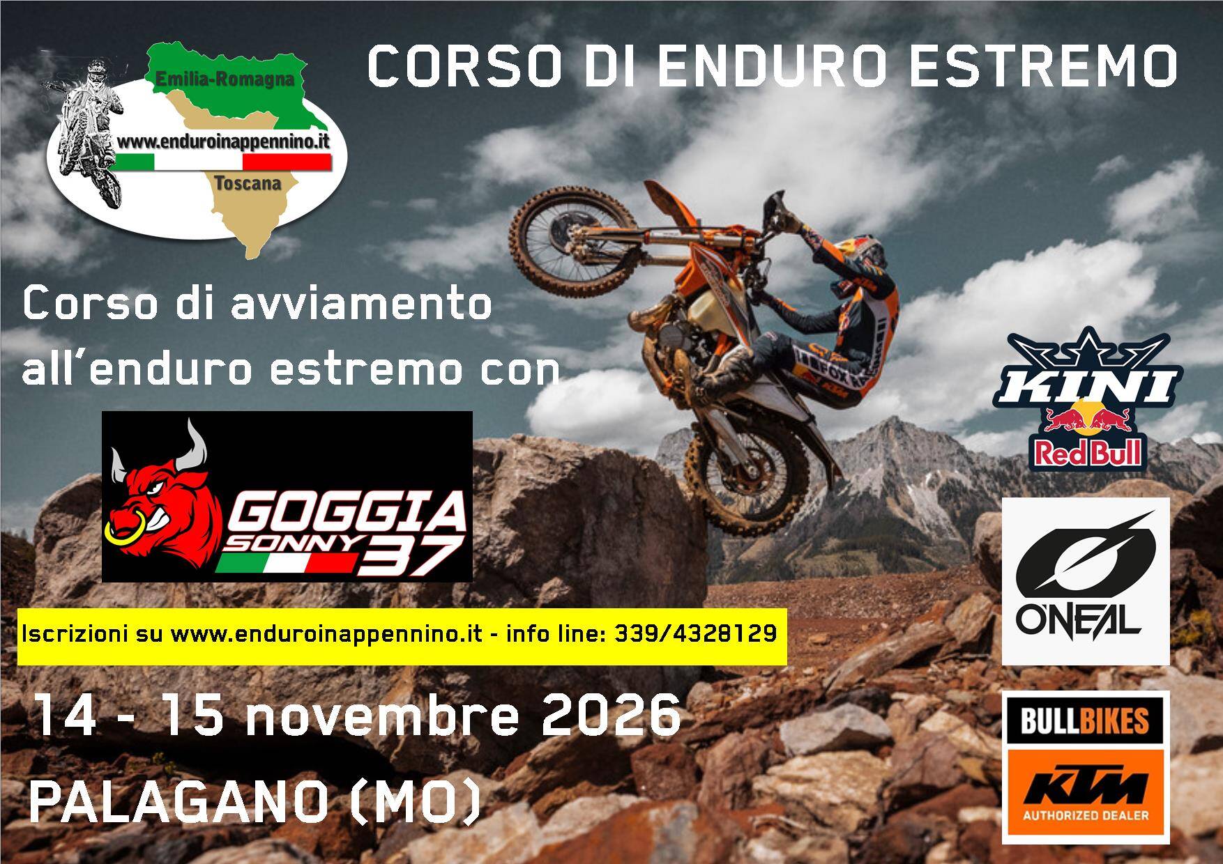 Corso di avviamento all'enduro estremo