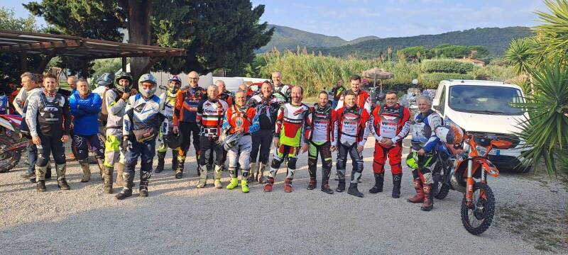 Tour guidato per enduro specialistiche all'Elba